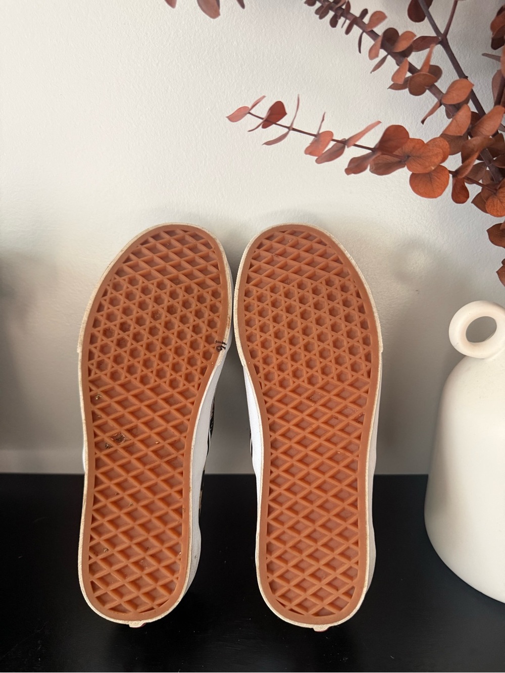 Camo Vans Checkerboard Slip-On Size 8 - Picture 5 of 6
